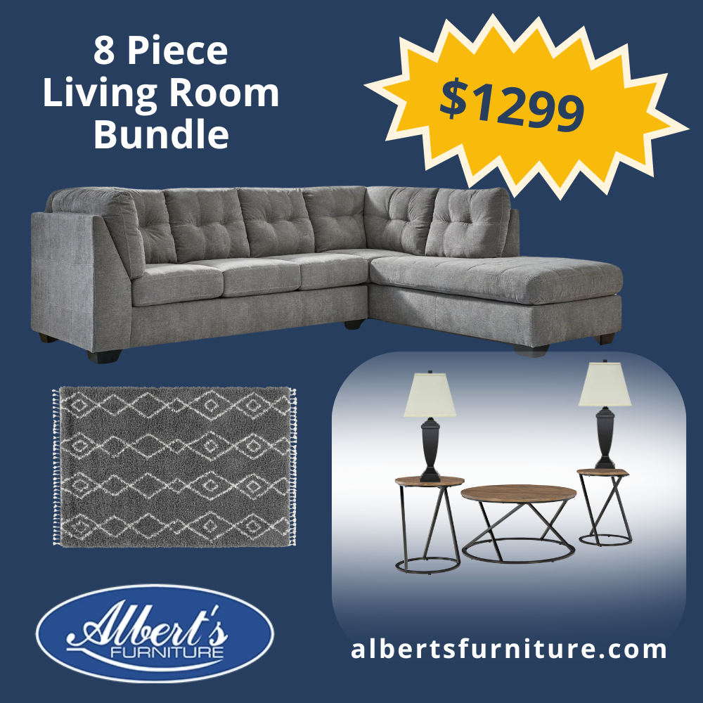 8 Piece Living Room Set
