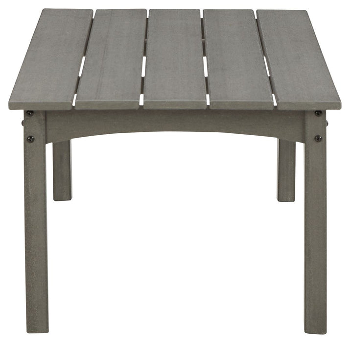 Visola - Rectangular Cocktail Table - Gray