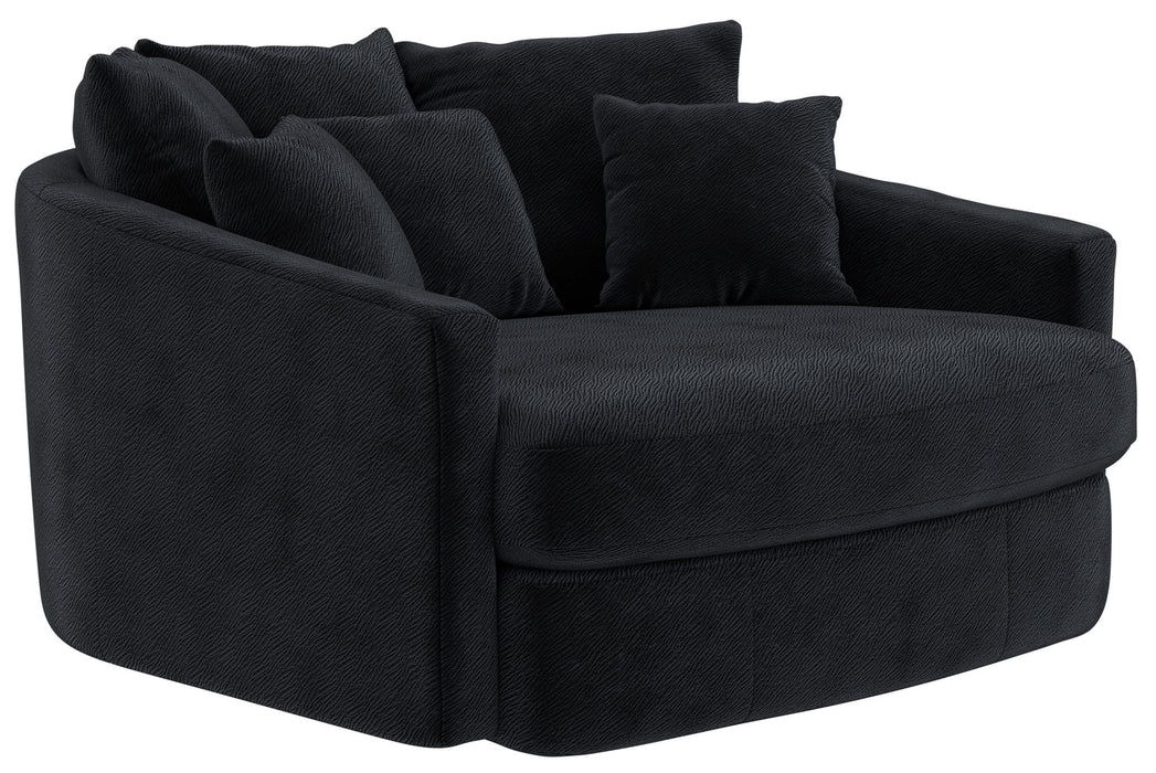 Matty - Round Accent Cuddle Chaise