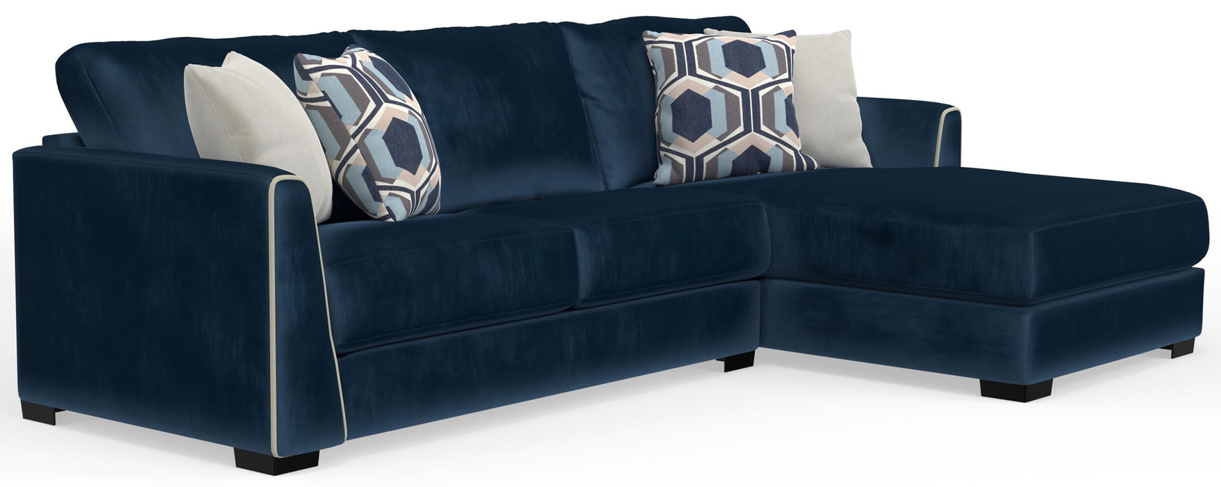 Jetson - Sectional With Comfort Coil Seat Cushions And Included Accent Pillows