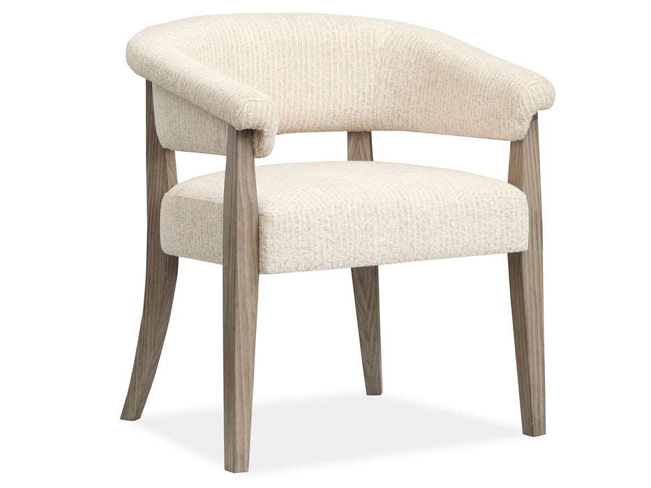 Braelyn - Upholstered Host Chair (Set of 2) - Dorian Grey