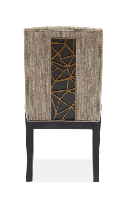 Ryker - Upholstered Host Side Chair (Set of 2) - Homestead Brown