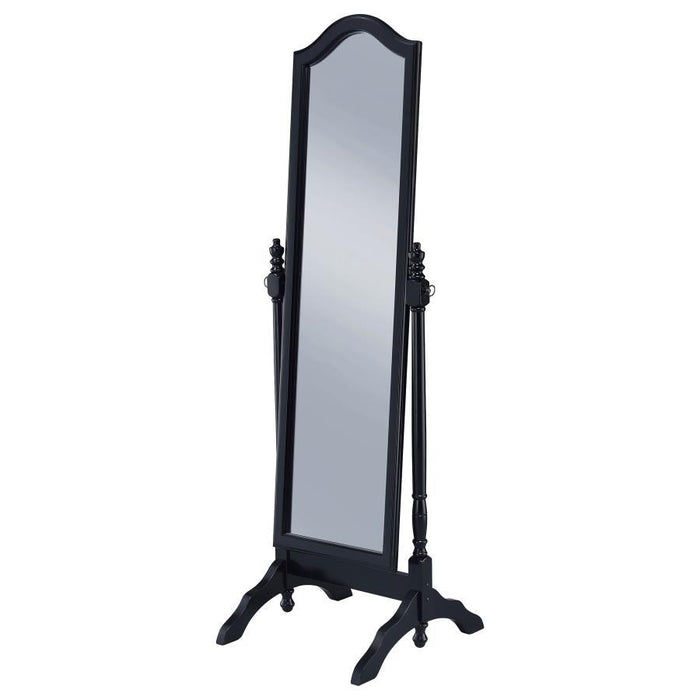 Cabot - Wood Adjustable Length Cheval Mirror