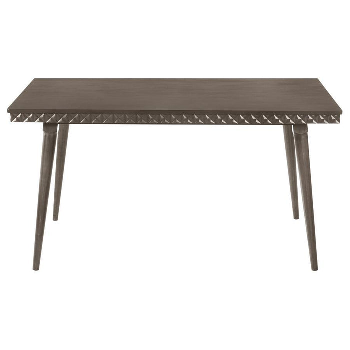 Onslow - 5 Piece Rectangular Dining Set - Dark Brown