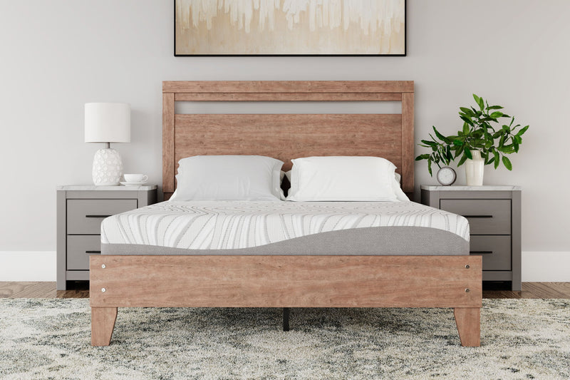 8 Inch Memory Foam - Full Mattress - White