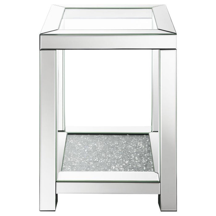 Valentina - Square Glass Top Table