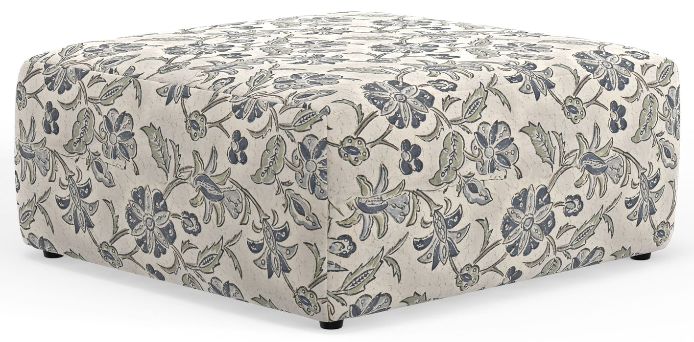 Stockbridge - Cocktail Ottoman - Denim