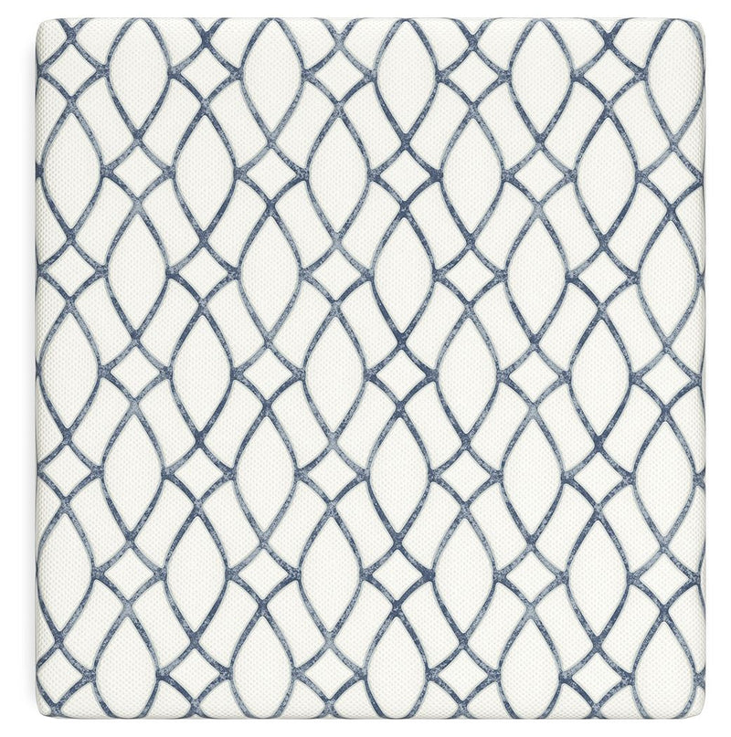 14 Inch Chime Elite 2.0 - King Mattress - White / Blue