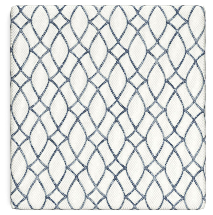 14 Inch Chime Elite 2.0 - King Mattress - White / Blue