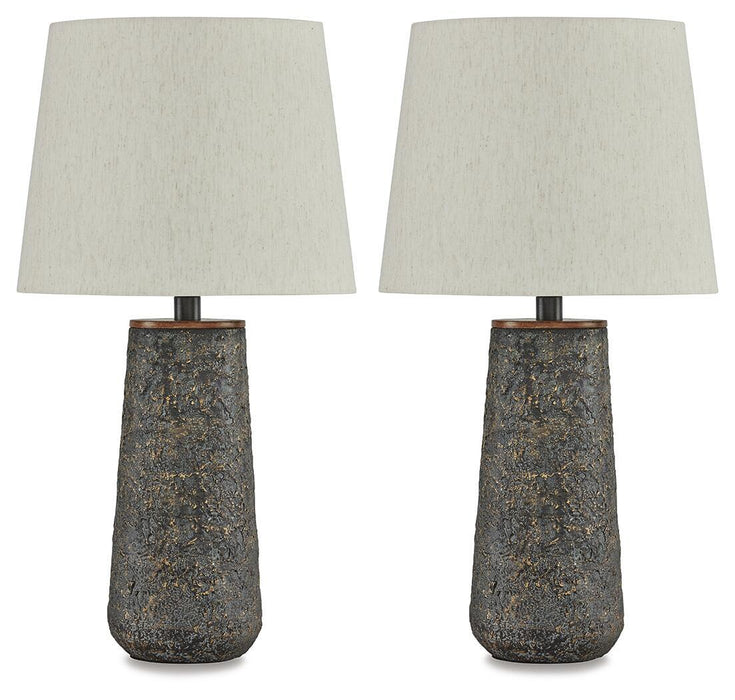 Chaston - Metal Table Lamp (Set of 2) - Antique Bronze Finish
