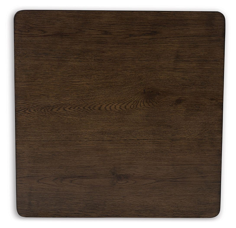 Veramond - Square Cocktail Table - Dark Brown