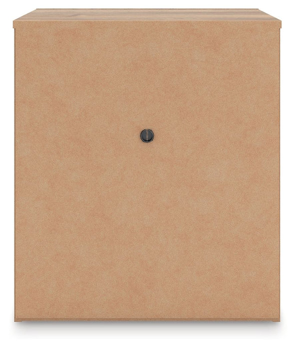 Kinlanni - One Drawer Night Stand - Tan