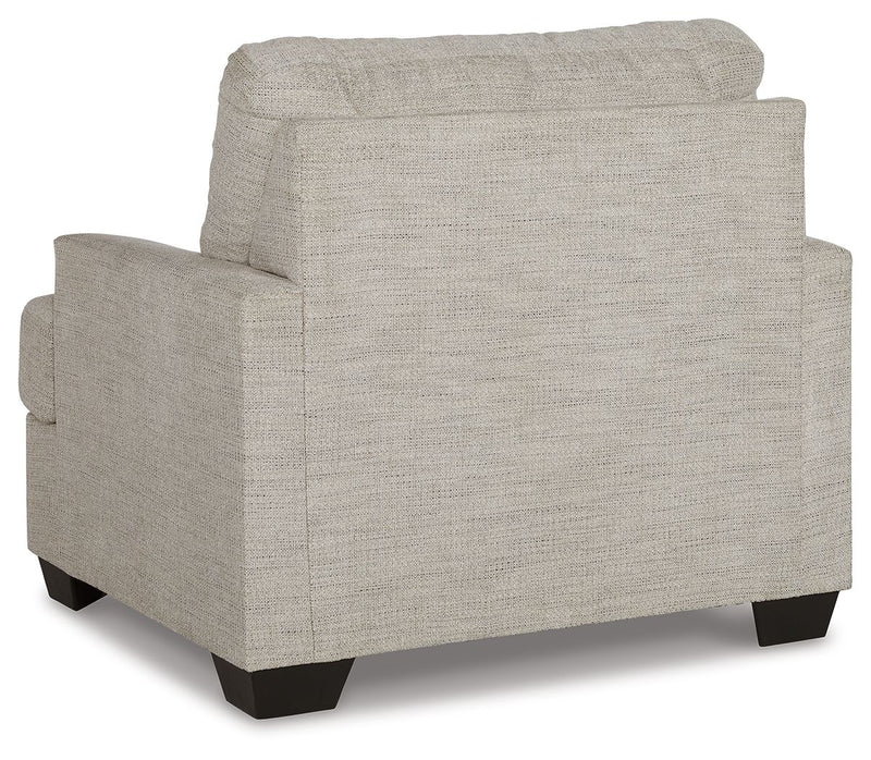 Vayda - 2 Pc. - Chair, Ottoman - Pebble