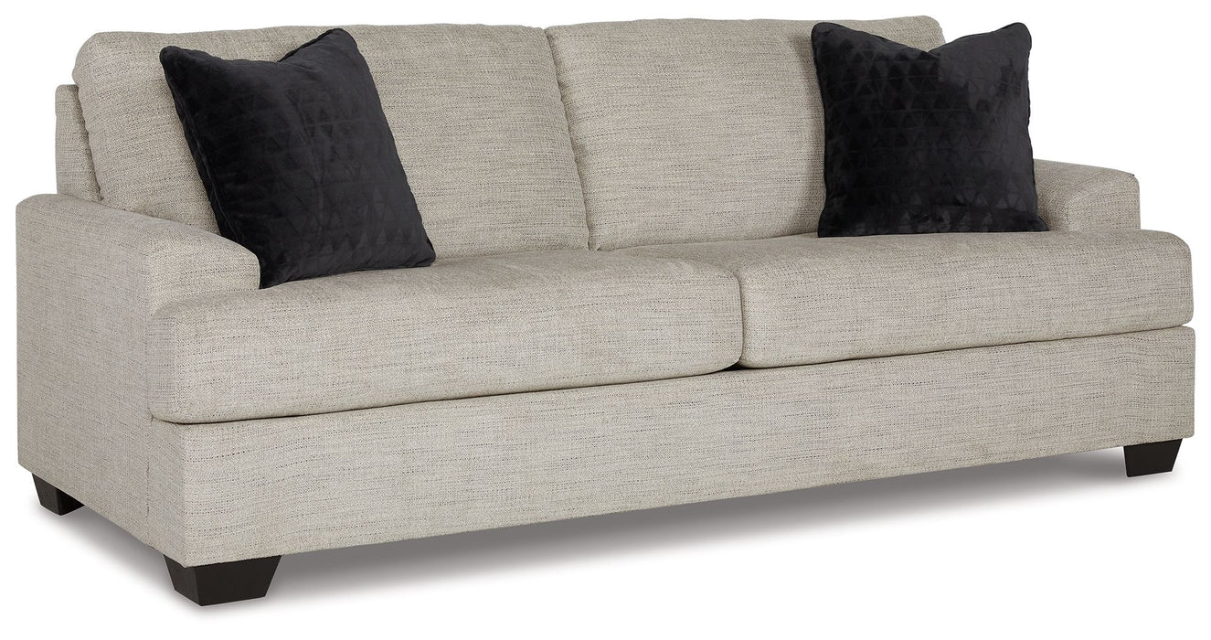 Vayda - 4 Pc. - Sofa, Loveseat, Chair, Ottoman - Pebble