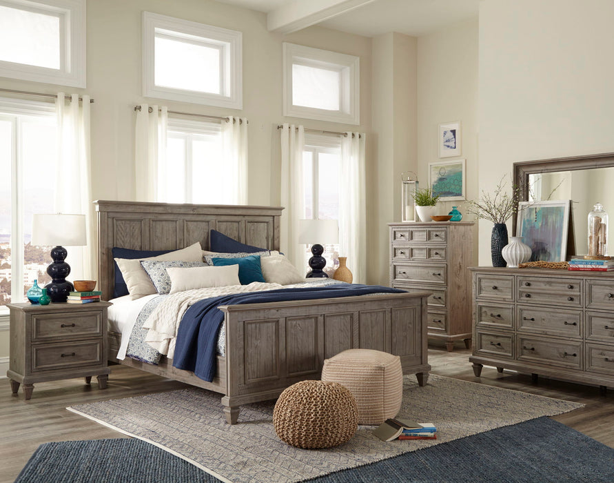 Lancaster - Landscape Mirror - Dovetail Grey