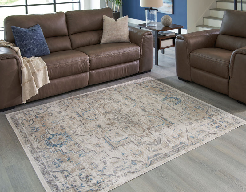 Barkham - 5' x 7' Washable Rug - Beige