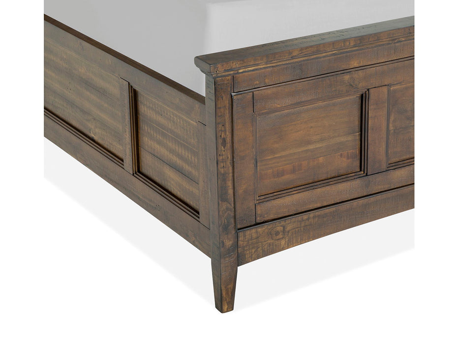 Bay Creek - Complete Lamp Panel Bed With Regular Rails