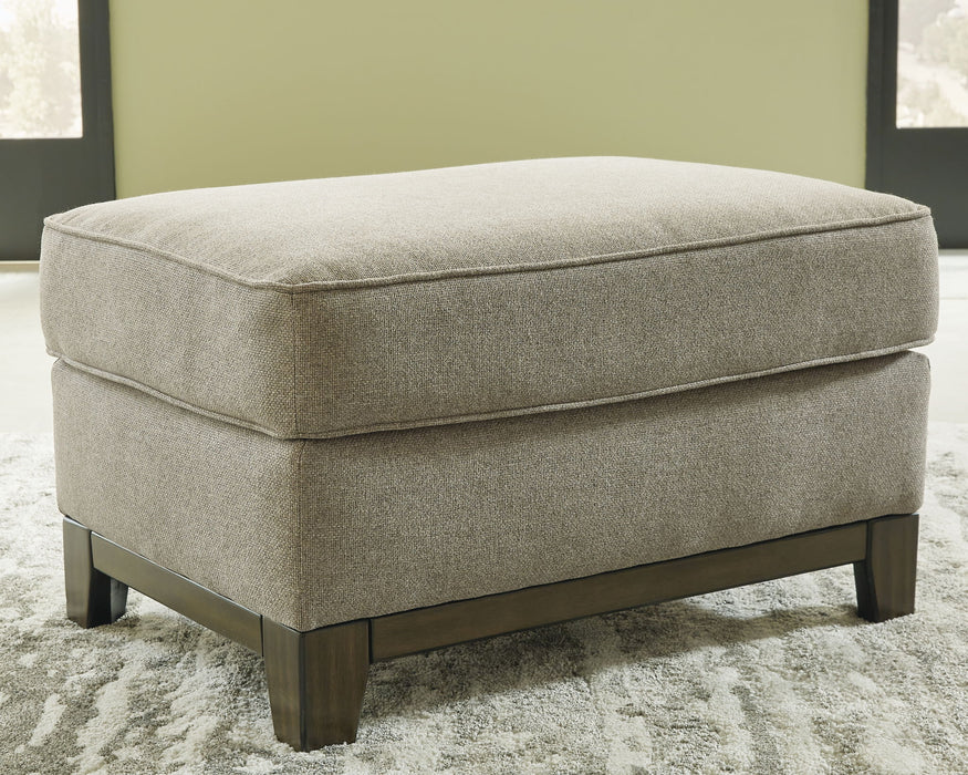 Kaywood - 2 Pc. - Chair, Ottoman - Granite
