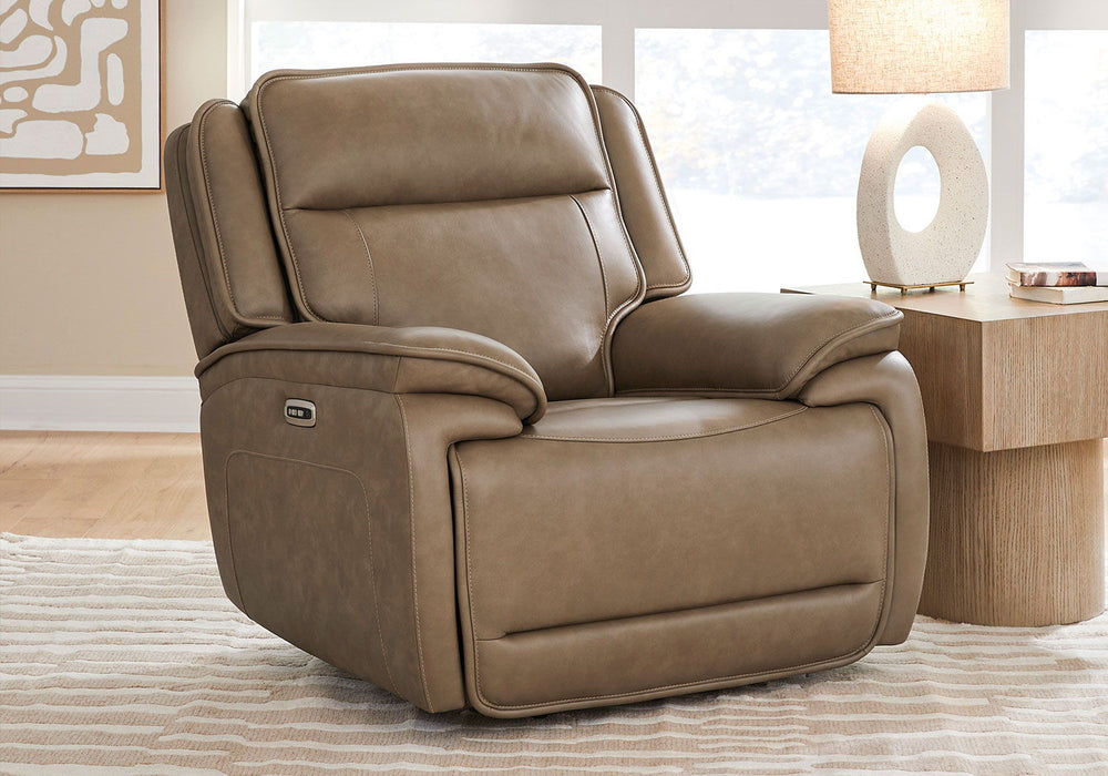 Glencroft - Power Recliner / Adjustable Headrest - Sahara