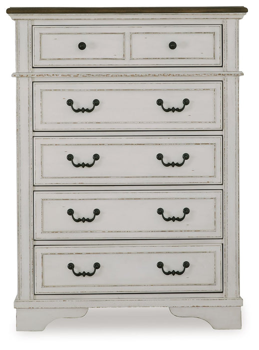 Blendon - Two-tone - Five Drawer Chest