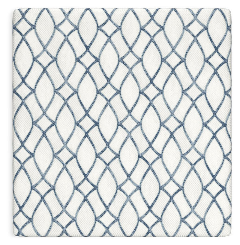 12 Inch Chime Elite 2.0 - King Mattress - White / Blue
