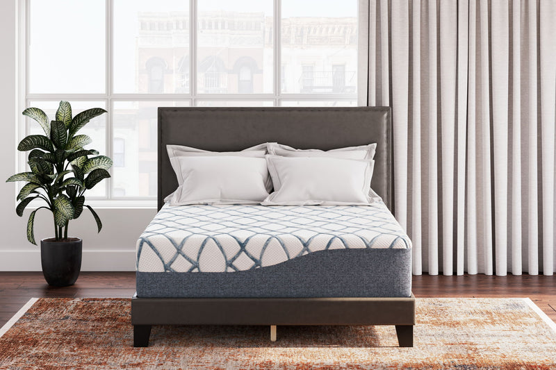 14 Inch Chime Elite 2.0 - Queen Mattress - White / Blue