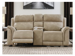 Next-Gen Durapella - Reclining Power Loveseat With Console