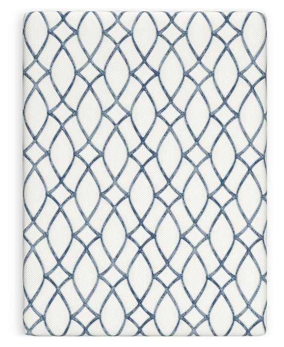 12 Inch Chime Elite 2.0 - Full Mattress - White / Blue
