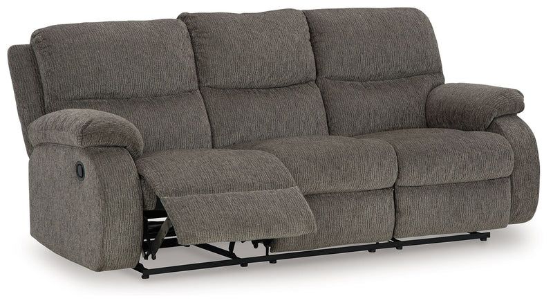 Scranto - 2 Pc. - Reclining Sofa, Reclining Loveseat - Brindle