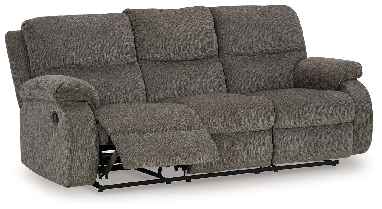 Scranto - 2 Pc. - Reclining Sofa, Reclining Loveseat - Brindle