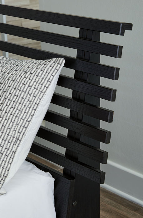 Danziar - King Slat Headboard - Black
