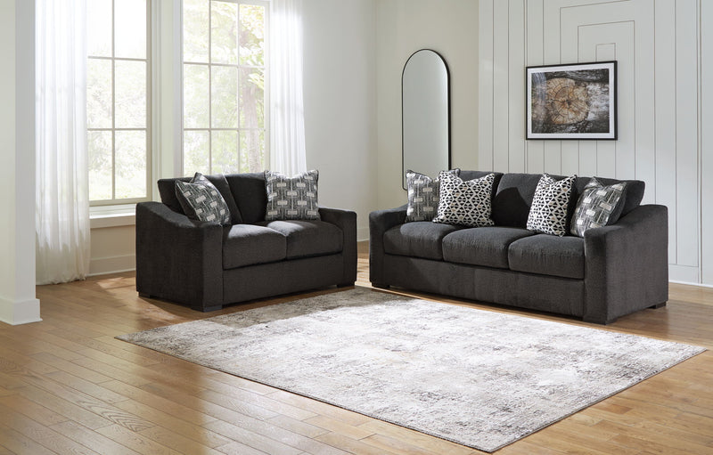 Wryenlynn - 2 Pc. - Sofa, Loveseat - Onyx