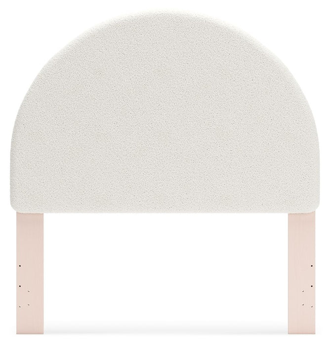 Wistenpine - Full Upholstered Panel Headboard - Blush
