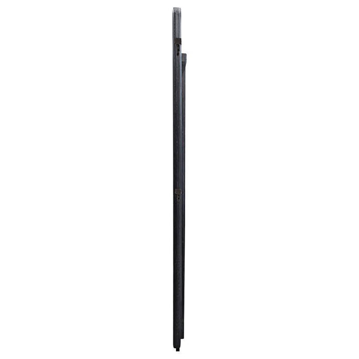 Leandro - 76" Full Length Floor Mirror - Burnished Black