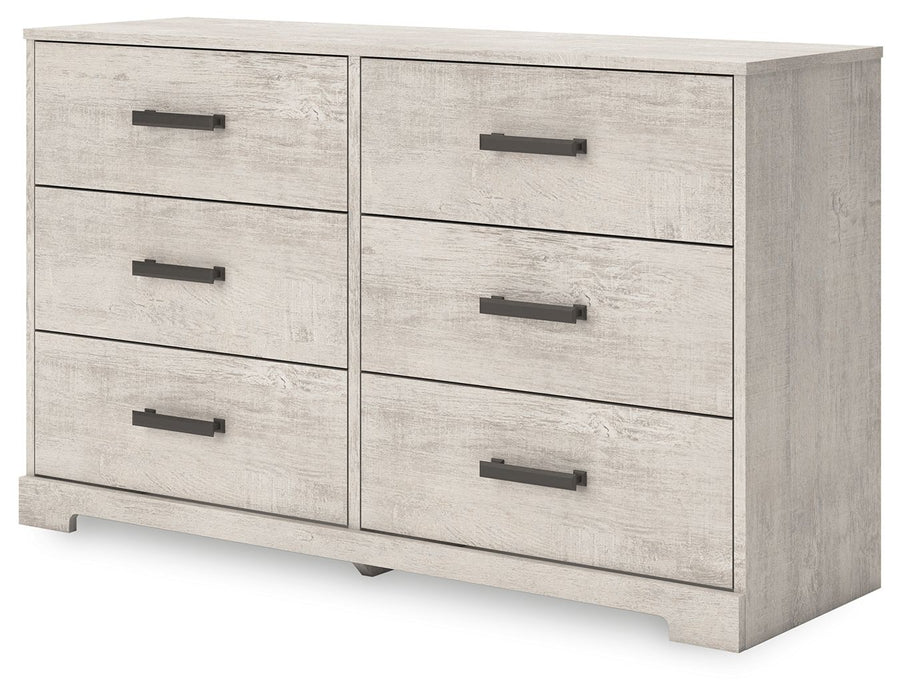 Shawburn - Gray - Six Drawer Dresser