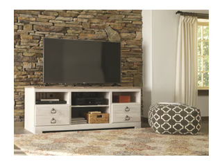 Willowton - TV Stand With Fireplace Option