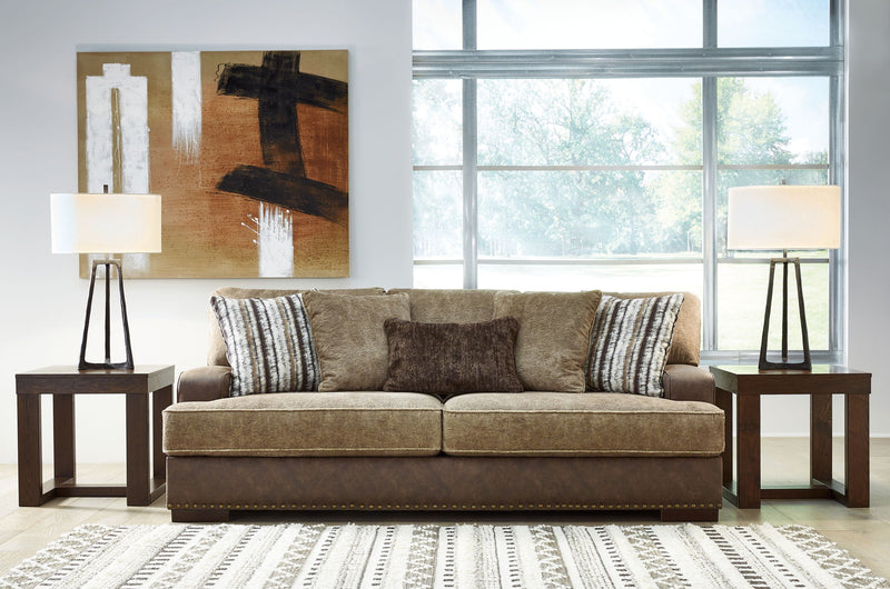 Alesbury - 2 Pc. - Sofa, Loveseat - Chocolate