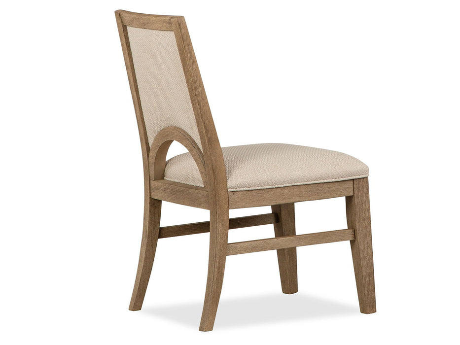Tristan - Upholstered Side Chair (Set of 2) - Swiss Coffee