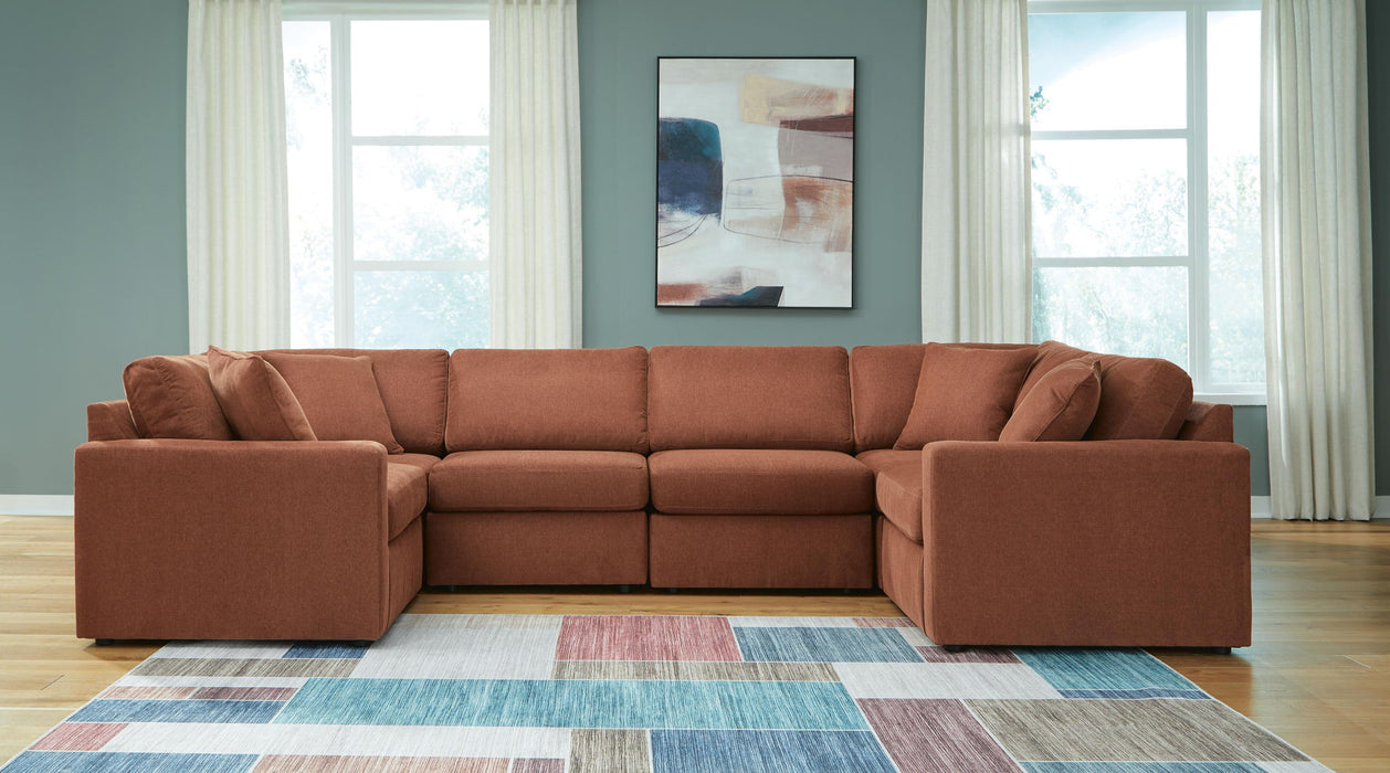 Modmax - U-Shaped Sectional - Spice