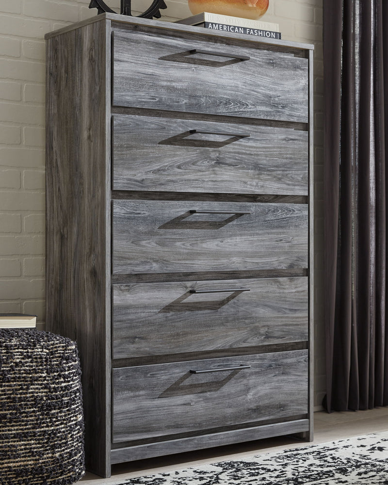 Baystorm - Panel Bedroom Set - Gray