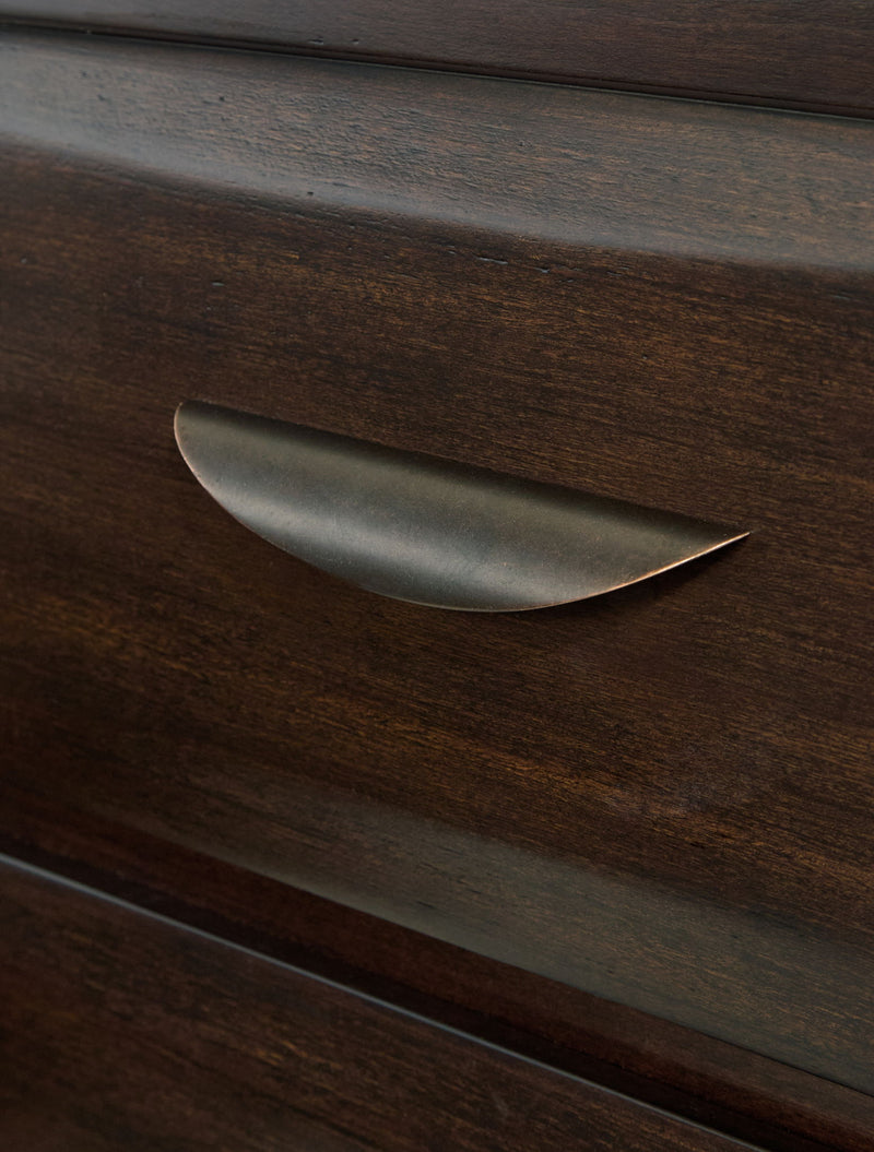 Vanmore - Full Storage Bed - Dark Brown