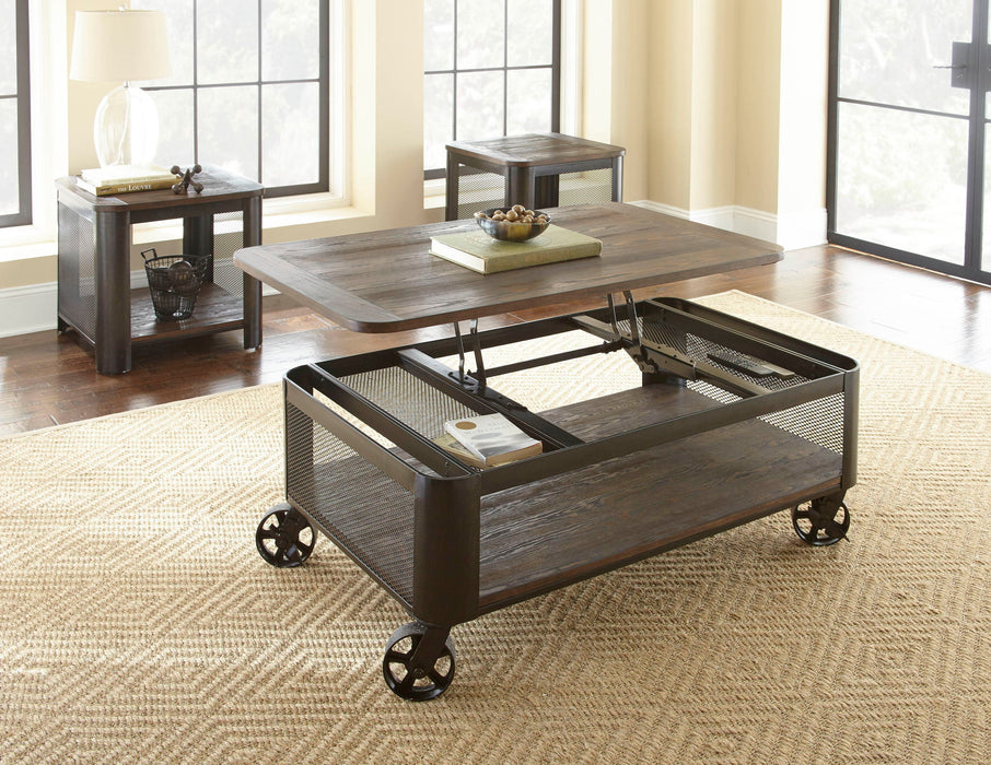 Barrow - End Table - Brown