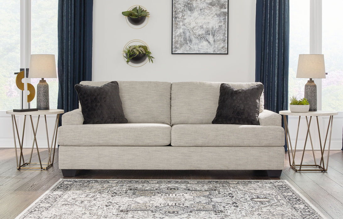 Vayda - 4 Pc. - Sofa, Loveseat, Chair, Ottoman - Pebble