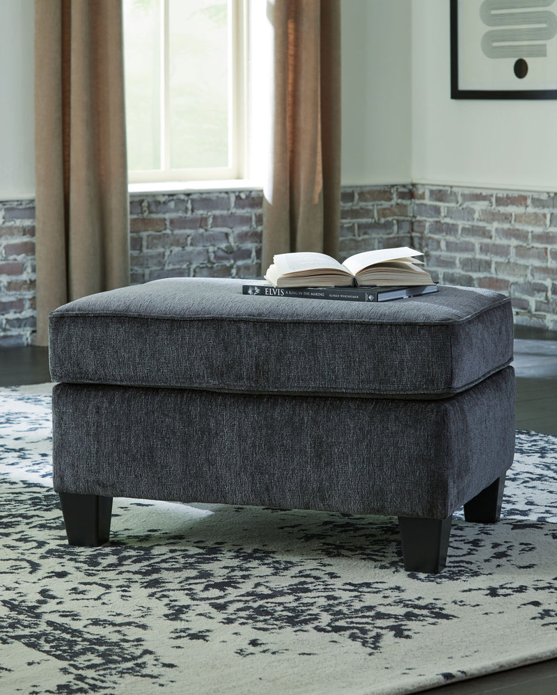 Abinger - 2 Pc. - Chair with Ottoman - Smoke