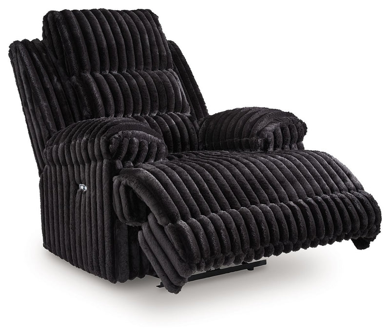 Rhines Falls - Zero Wall Power Recliner - Onyx