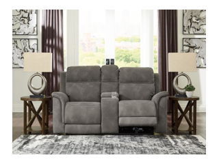 Next-Gen Durapella - Reclining Power Loveseat With Console