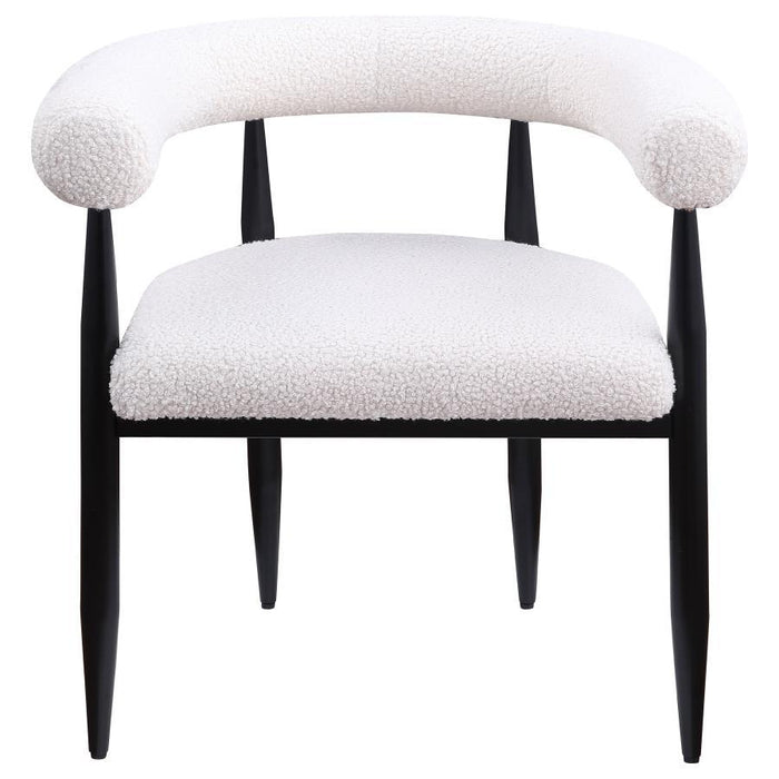 Dunmore - Boucle Upholstered Dining Arm Chair (Set of 2)