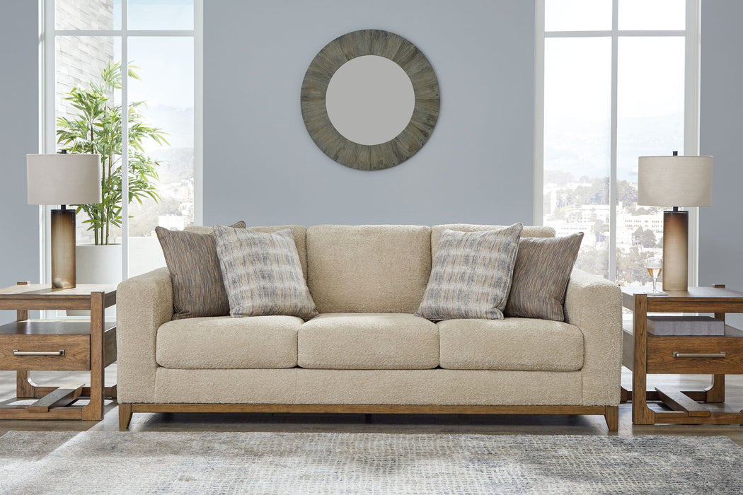 Parklynn - 4 Pc. - Sofa, Loveseat, Chair And A Half, Ottoman - Desert