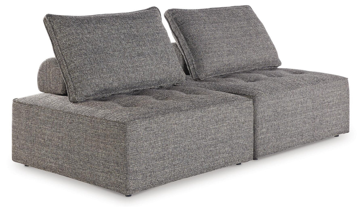 Bree Zee - 2-Piece Outdoor Sectional - Brown