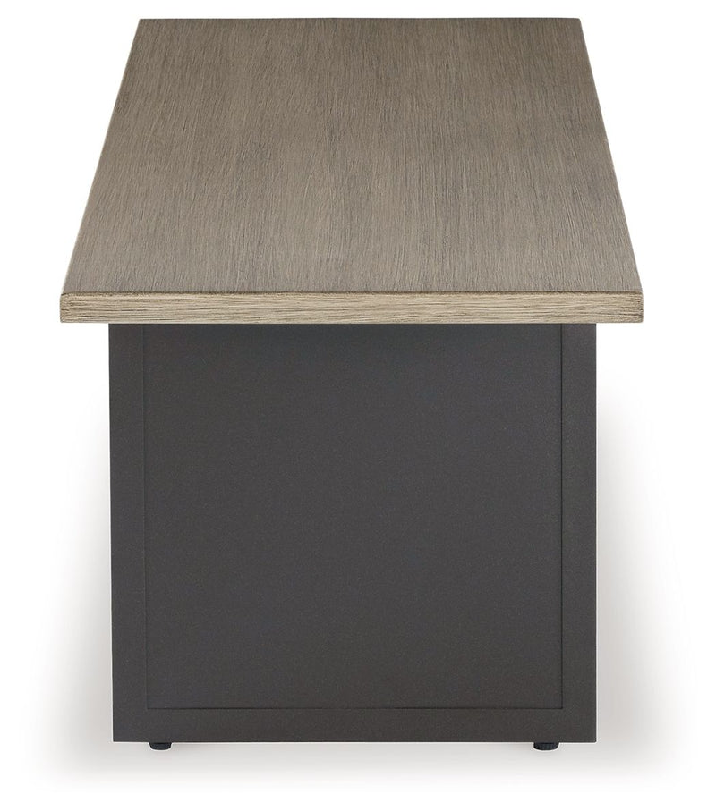 Bree Zee - 7-Piece Outdoor Modular Seating With 2 End Tables - Brown